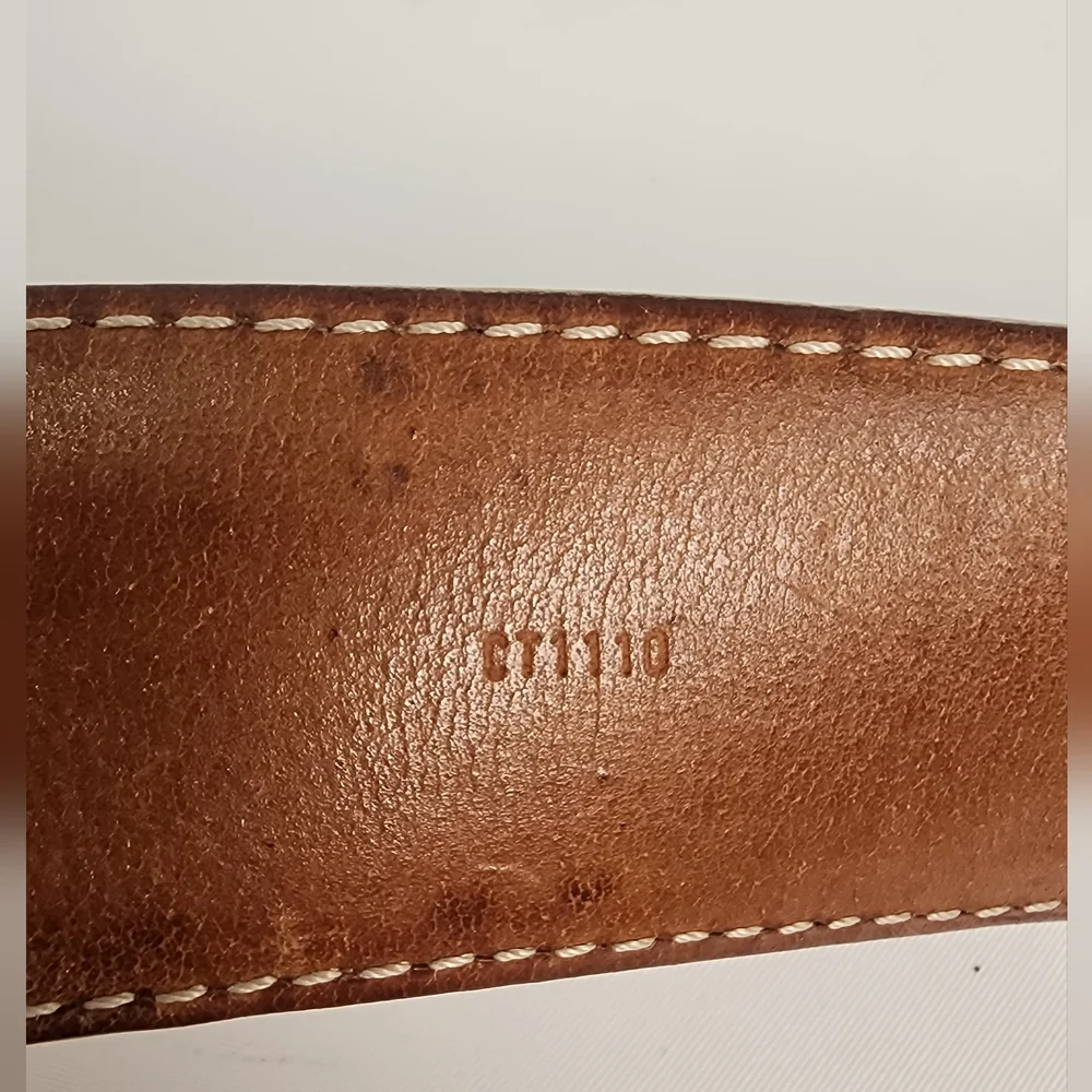 Louis Vuitton Damier Azur Canvas Voyage Belt 100/40